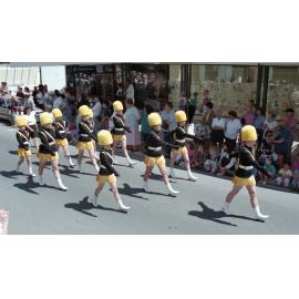 Marching Team in Blossom Parade 1994