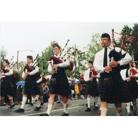 Pipe Band in Parade 1995