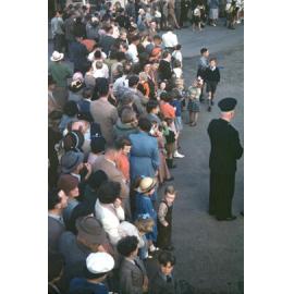 Blossom Parade Crowd 1952