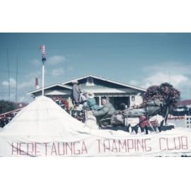 Heretaunga Tramping Club Float 1956