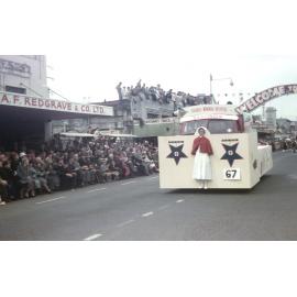 Student Nurses Float 1958
