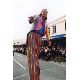 Stilt Walker at Blossom Parade 1998