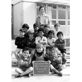 Anderson Park School New Entrants 1973