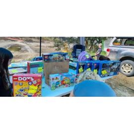 Donated Gifts for Isolated Children