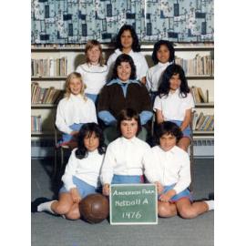 Anderson Park School Netball A 1976