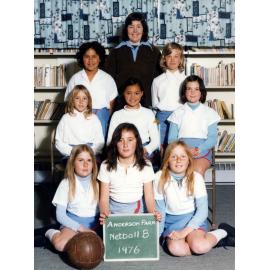 Anderson Park School Netball B 1976