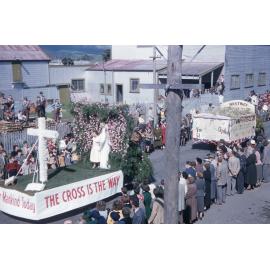Orphans Club and Salvation Army Floats 1955