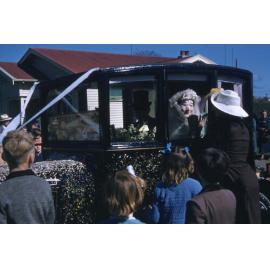 Blossom Wedding Entry in Parade