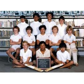 Anderson Park School Cricket 1979