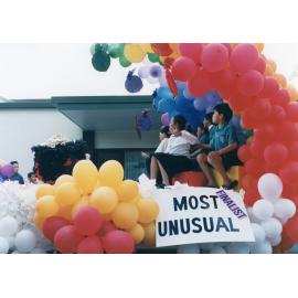 School Children on Parade Float 1996