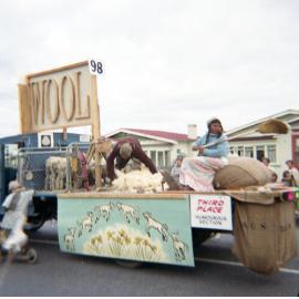 Coop and Lee Humorous Float 1966