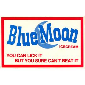 Blue Moon Label