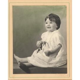 Studio Portrait of Young Girl
