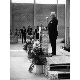 Sir James Wattie Speaking