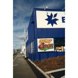 Opening Signs on Blue Star Store