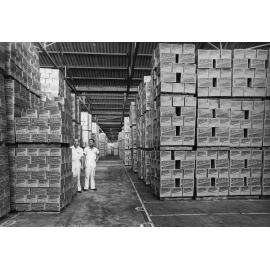 Watties Canned Peas in Warehouse