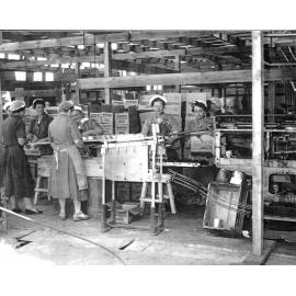 Packing Boxes at Wattie's 