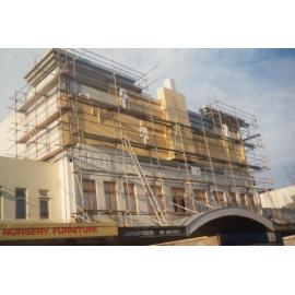 Scaffolding at State Theatre