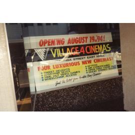 Sign in Westend Window