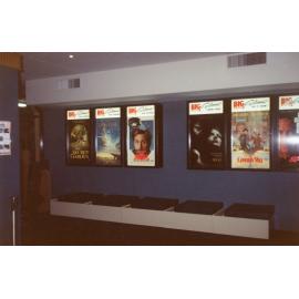 Cinema Poster Display and Seat