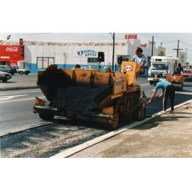 Asphalt Paver on Karamu Road