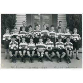 Hastings Central School Rugby, 1949