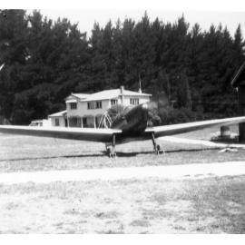 DH Moth Minor at Bridge Pa Aerodrome