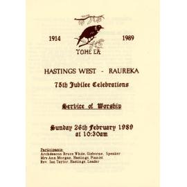 Raureka School Service of Worship