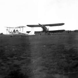 DH Moth Major and Baffin Aircraft