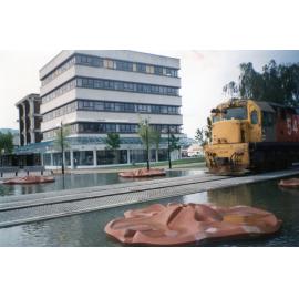 CBD Fountain with Train