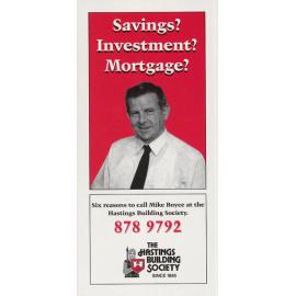 Hastings Building Society Flyer