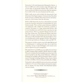 Lombardi Wines Accommodation Leaflets