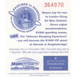 Hastings to Harrods Ticket