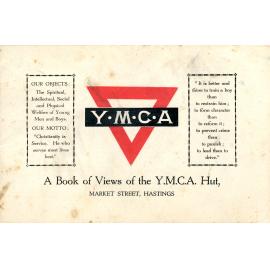Y.M.C.A. A book of views of the Y.M.C.A. Hut, Market Street, Hastings