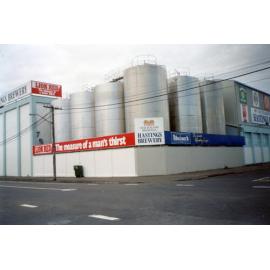 Beer Silos Hastings Brewery