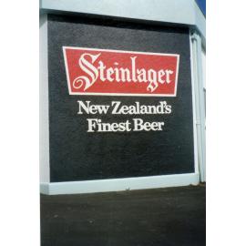 Steinlager Sign at Hastings Brewery