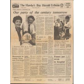 Hawke's Bay Herald Tribune - Centenary Eve