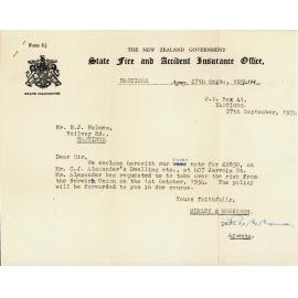 State Fire and Accident Insurance Office