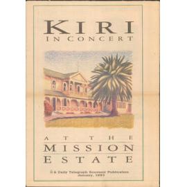 Kiri in Concert - Newspaper Supplement
