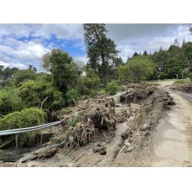 Hendley Road by Patoka Station Woolshed