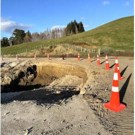 Hendley Road Corner Damage
