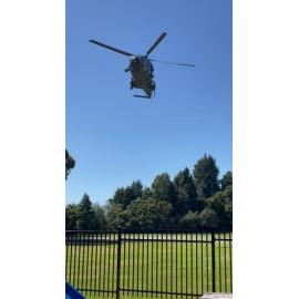 NH90 Helicopter Leaving Patoka