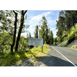 Puketitiri Road Repairs and Sign