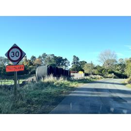 Hendley Road Culvert Work