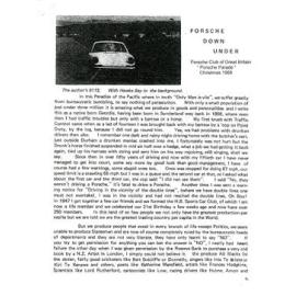 Porsche Down Under