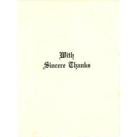 Thank You Card