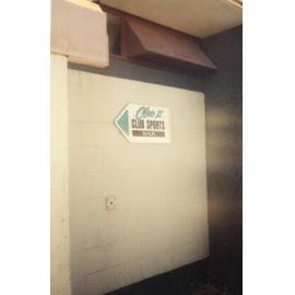Cleo II Club Sports Bar Sign