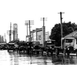 Business Vehicles in Russell Street
