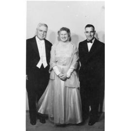 Walter Nash with Mr and Mrs Miles