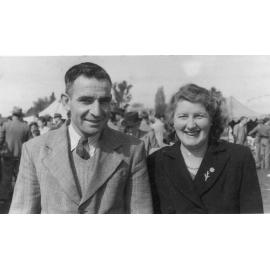Fred and Ellen Miles at Showgrounds